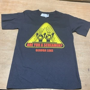 Vintage Geauga Lake Amusement Park T-Shirt New Old Stock Size Small - Picture 1 of 7