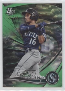 2022 Bowman Platinum Top Prospects Emerald Ice Foilboard /299 Harry Ford #TOP-40