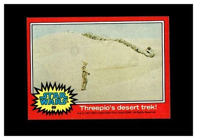 1977 Topps Star Wars #69 Threepio's desert trek! - Image 1 of 2