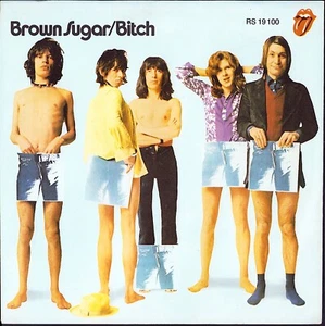 The Rolling Stones – Brown Sugar / Bitch (Vinyl 7" - DE 1971) - Imagen 1 de 3