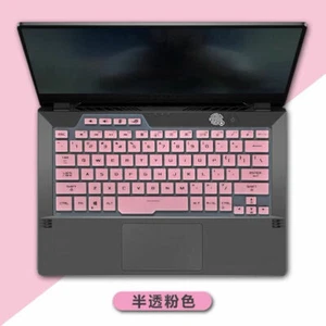 Color Silicone Keyboard Protector for Asus ROG Zephyrus G14 GA401 Gaming Laptop - Picture 1 of 11