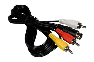 SEGA Mega Drive 2 AV-Cinch Kabel (NUR für Mega Drive 2) anstatt Antennekabel NEU - Bild 1 von 1
