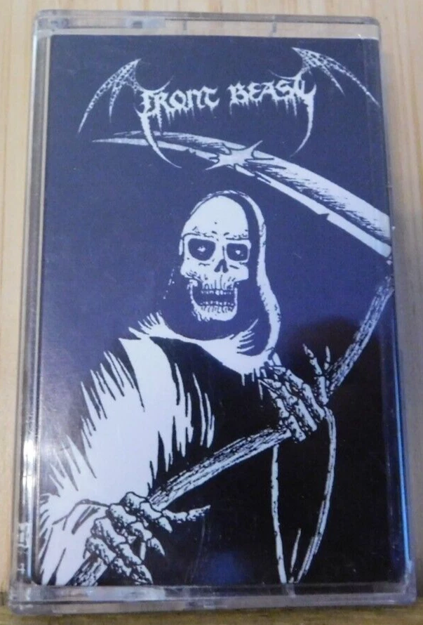 FRONT BEAST-"BLACK PEST METAL" cass. #107/333 mayhem nattefrost marduk urgehal Foto 1 de 1