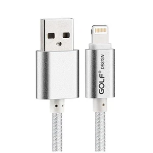 Original Golf Câble USB pour IPHONE 13 14 11 Plus X Se 12 IPAD Chargeur Données - Photo 1 sur 1