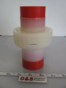 New Orion 1 1/2" Slip Union PTFE w/Red NTPF Identification - Picture 1 of 1