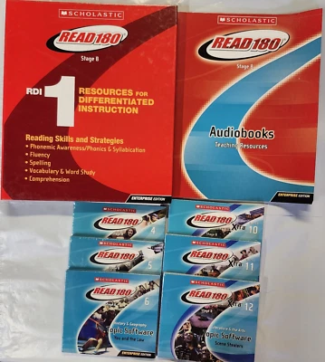 Scholastic READ 180  Stage B Reading Skills/Strategies + Audiobook Teacher + CDs - Image 1 of 4