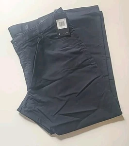 New Nike Flex 5 Pocket Men's Slim Fit Golf Pants, 891924-010, Dark Blue - Picture 1 of 5