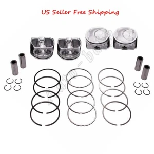 Pistón de motor con kit de anillos apto para 11-19 Kia Sorento Optima Hyundai Sonata 2.4L - Imagen 1 de 4