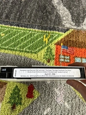 Everybody Loves Raymond Six Feet Under Rare Work Production Master Copy 1998 Vhs - Imagem 1 de 2