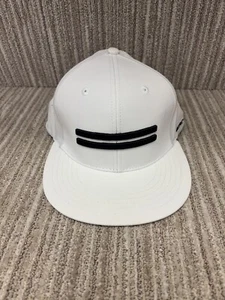 Warstic Warstripe White Lightweight fitted Stretch Cap S/M - Free Ship. - Picture 1 of 6