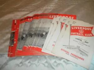 LIVERPOOL HOME PROGRAMMES FROM THE 1960s - CHOOSE FROM LIST - Picture 1 of 1