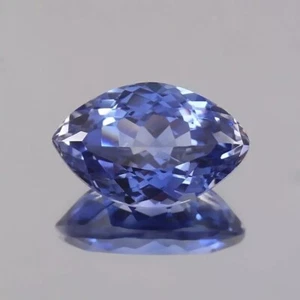 Unheated Flawless Ceylon Royal Blue Sapphire Loose Marquise Cut 8.23 Ct Gemstone - Picture 1 of 4