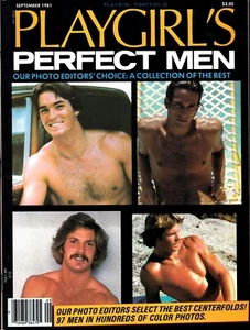 PLAYGIRL PERFECT MEN SEPT 1981 BILL CABLE SAM JONES GENERAL HOSPITAL STEVE BOND - Picture 1 of 1