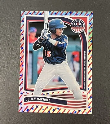 2024 PANINI STARS & STRIPES BASE STARS AND STRIPES JULIAN MARTINEZ /50 - Image 1 of 2
