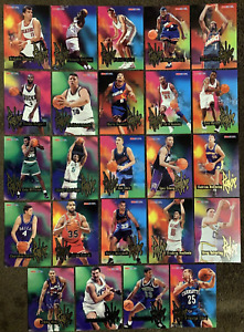 1995-96 NBA Hoops 24 Card Rookie Lot RC Sabonis McDyess Finley Barry ++ NM 👀🔥