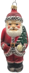 Vaillancourt Nordstrom American Santa Claus Folk Art Christmas Tree Ornament - Picture 1 of 9