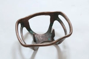 antique bathroom kitchen soap holder | bronze soap dish vtg deco victorian bath - Picture 1 of 8