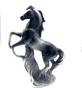 Estatua de caballo semental grande vintage MCM California Pottery EE. UU. 15"" - Imagen 1 de 5