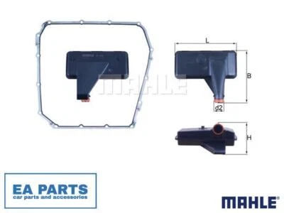 Hydraulic Filter, automatic transmission for AUDI PORSCHE MAHLE HX 185D - Image 1 of 4