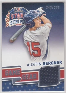 Austin Bergner - 2015 Panini Stars & Stripes #8 - Jersey Relic Rookie #d 243/299 - Picture 1 of 2
