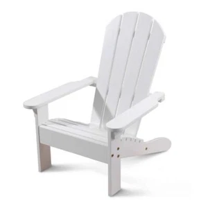 Kids Wooden Adirondack Chair Comfortable Outdoor Patio Furniture Relaxation New - Picture 1 of 4