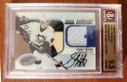 2005-06 UD ICE COOL THREADS AUTO PATCH 25/35 SIDNEY CROSBY ROOKIE BGS 9.5