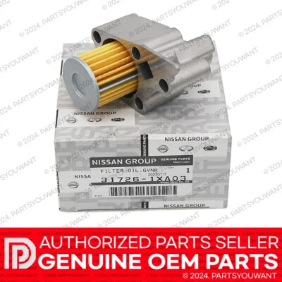 GENUINO Nissan Cube Versa Transmisión Externa Filtro de Aceite Gobernador 31726-1XA03 Foto 1 de 4