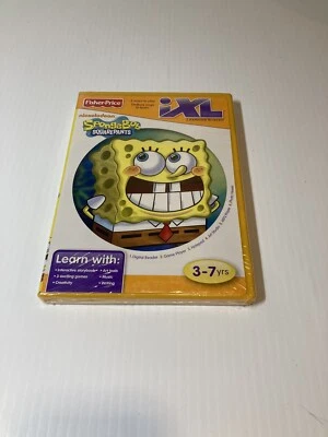 Fisher Price iXL Learning System: Sponge Bob Square Pants NEW Sealed - Image 1 of 3