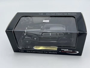 Signature Models 1938 Mercedes Benz 770 Pullman Limousine Black 1:43 Scale - Picture 1 of 9
