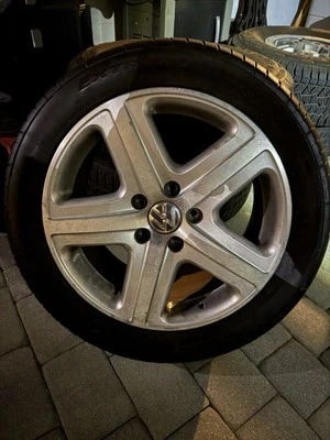 First generation VW Touareg, Porsche Cayenne, Audi Q7 17 inch Wheels with Tires - Image 1 of 4