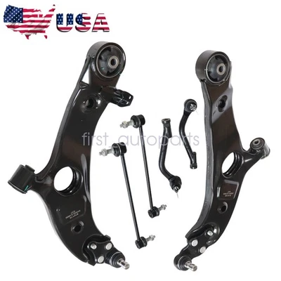 6X for Hyundai 2013-2014 Santa Fe XL 2013-2018 Santa Front Control Arms Kit - Imagem 1 de 4
