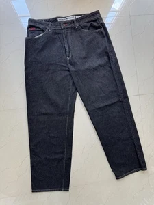 Vtg Ecko Unlimited Jeans Black Men’s Size 40 Baggy Y2K Skate - Picture 1 of 13