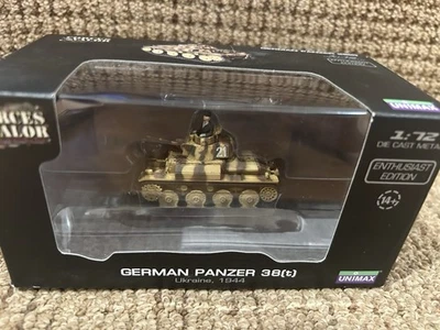 Unimax Forces of Valor 1:72 Panzer 38(t), Ukraine 1944, No. 85107 - Image 1 of 4