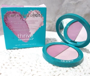 Thrive Causemetics Dream & Glow Chaser Blush Highlighter Duo Ayesha Yvette NIB - Picture 1 of 7