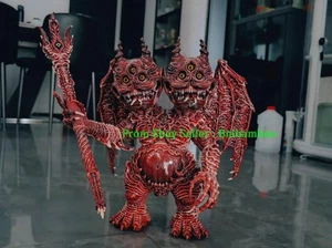 BODA Studio MarkoMo Red Luminous Sofubi Figure Model Collect Trendy Toys Rare - Picture 1 of 2