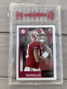 2020 Score - TUA TAGOVAILOA #369 CG GRADE 10 NFL Rookie Card Alabama QB STAR 😎 - Picture 1 of 1