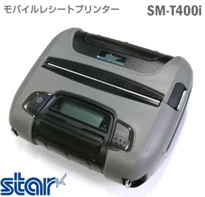 Star Micronics SM-T400i Portable Bluetooth Receipt Printer Tested Japan Used - Image 1 of 3
