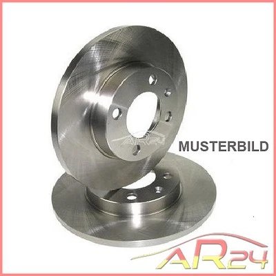 2X DISCOS DE FRENO TRASEROS MACIZOS Ø286 POR OPEL VECTRA B 1.6-2.6 - Imagen 1 de 2