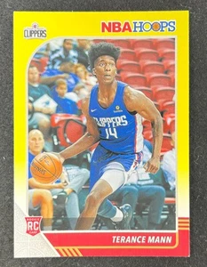 TERANCE MANN * ROOKIE CARD * (RC) 2019-20 NBA Hoops YELLOW #245 - Imagen 1 de 2