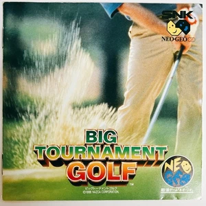 SNK NEO GEO CD : BIG TOURNAMENT GOLF Japan - Picture 1 of 6
