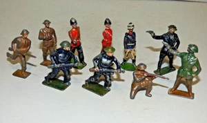 Britains, Johillco & T+B WW1 period Soldiers, Guards men, infantry men (10 ) - Imagen 1 de 2