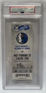 BOLETO COMPLETO DIRK NOWITZKI 31.000 PUNTO 28/02/14 * GEMA PSA COMO NUEVA 10, ¡POP 3!* MAVS - Imagen 1 de 2