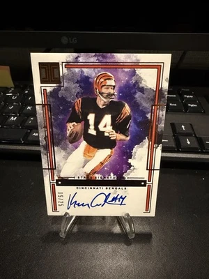 2025 Panini Impeccable Football Ken Anderson Auto 5/25 SSP Bengals Legend - Image 1 of 2