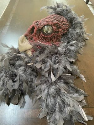 Adult Zagone Studios Hand Made “Vulture” Halloween Mask Moving Mouth M8007 - Image 1 of 3