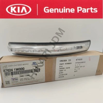 Genuine Kia Rio 11g17 RH Mirror indicator SideRepeater Led Lamp Light 876241W000 - Image 1 of 3
