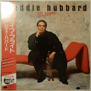 Freddie Hubbard Life Flight Blue Note BNJ 91032 OBI JAPAN PROMO VINYL LP JAZZ - Picture 1 of 2