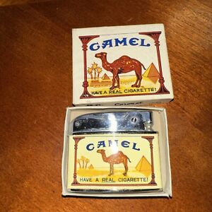 Vintage Camel Advertising Cigarette Lighter Made in Japan by Coronet