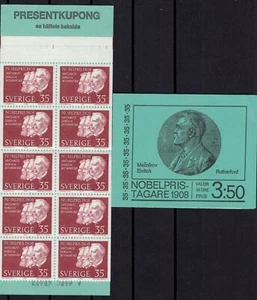 Svezia 1968 libretto premio nobel MNH** - Foto 1 di 1