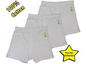 Mens Trunks 100% Cotton Interlock Pants Briefs Underwear (lot) All Sizes - Picture 1 of 1