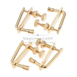 4 PIEZAS sintonizador fino violín color dorado 4/4 cobre - Imagen 1 de 3